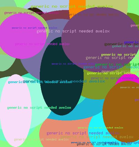 GENERIC NO SCRIPT NEEDED AVELOX